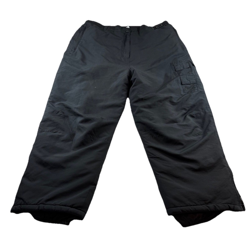 Arctic Quest Men's XL (42-44) Black Snow Pants